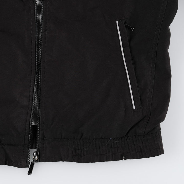 90s-90'S Adidas windbreaker with back logo, men's size S (approx.) polyester black type Vintage Second Hand