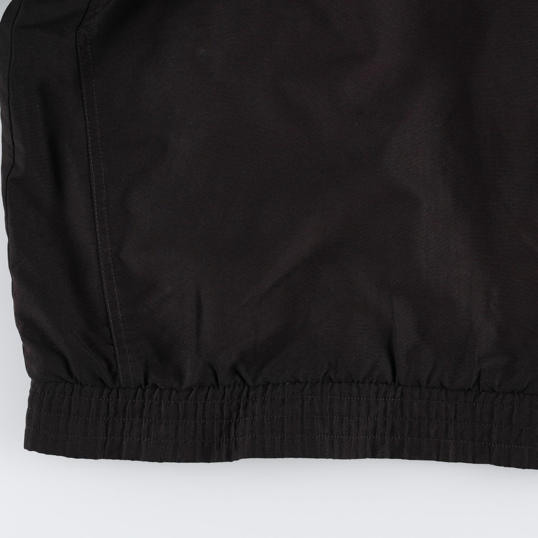 90s-90'S Adidas windbreaker with back logo, men's size S (approx.) polyester black type Vintage Second Hand