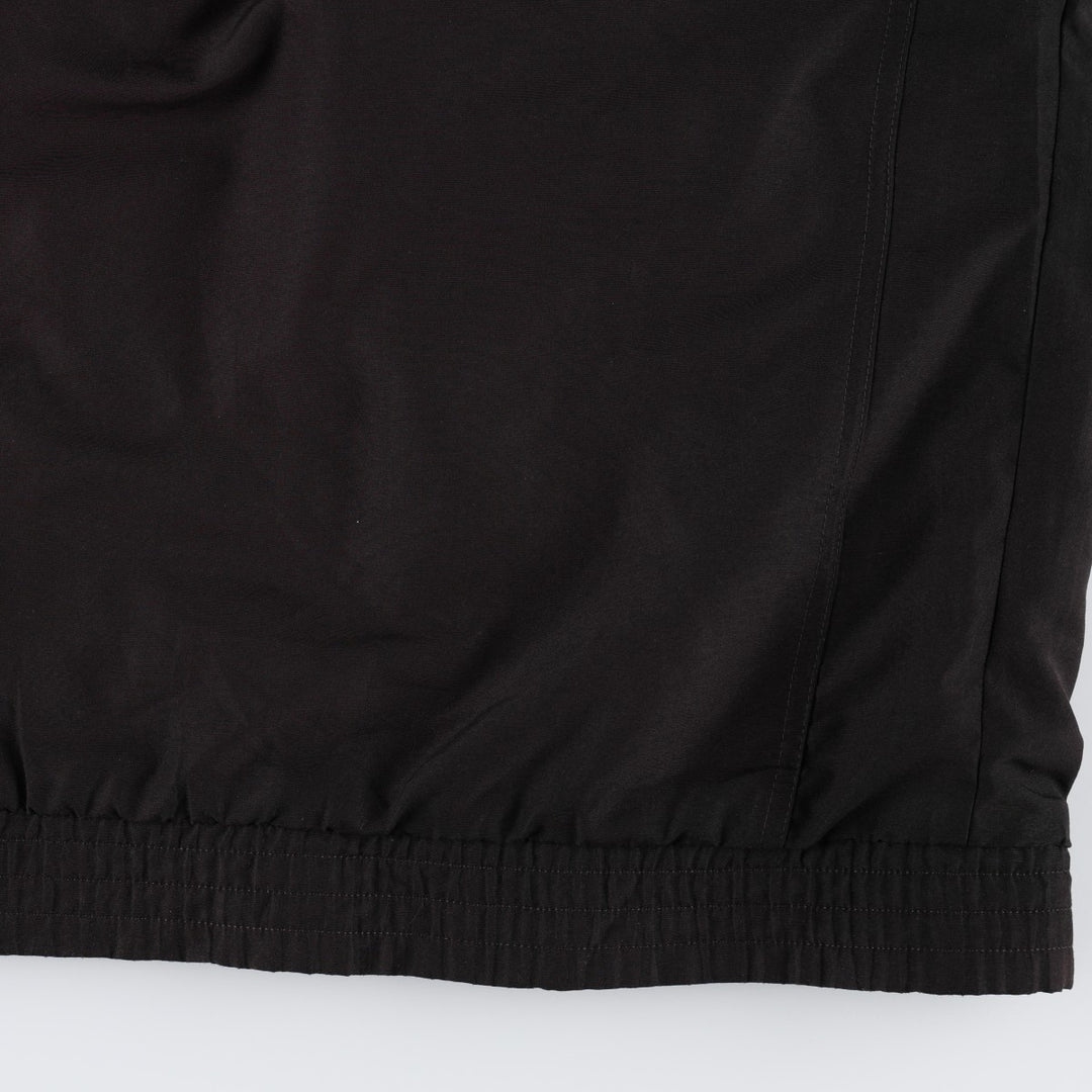 90s-90'S Adidas windbreaker with back logo, men's size S (approx.) polyester black type Vintage Second Hand