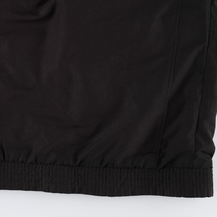 90s-90'S Adidas windbreaker with back logo, men's size S (approx.) polyester black type Vintage Second Hand