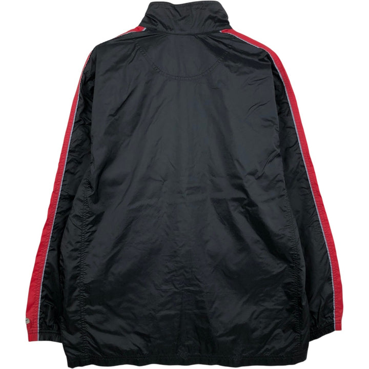 90s-00'S Nike Windbreaker, Men's Size Medium polyester black type Vintage Second Hand