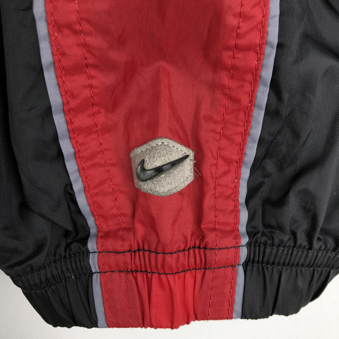 90s-00'S Nike Windbreaker, Men's Size Medium polyester black type Vintage Second Hand