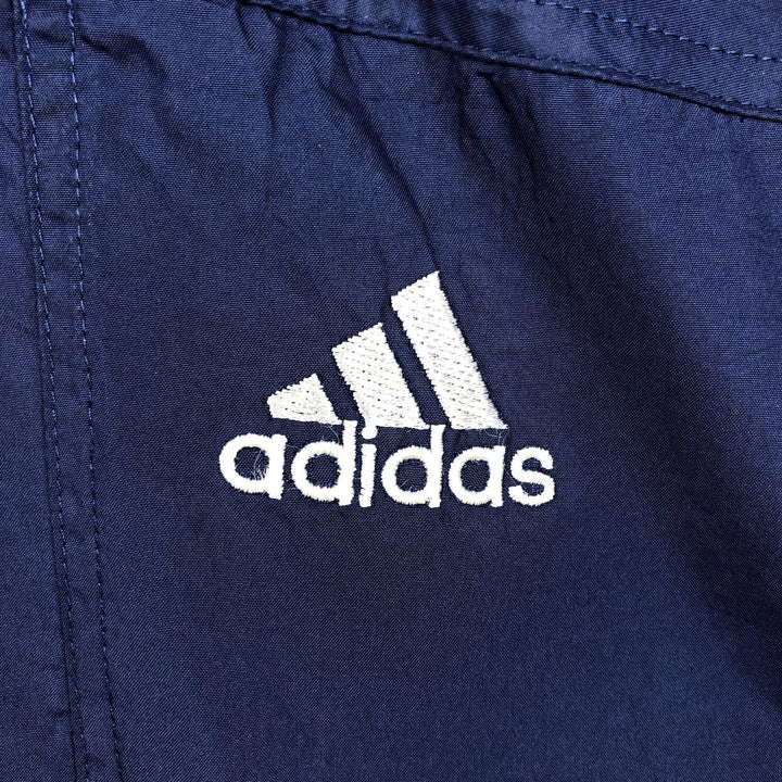 90s-00'S Adidas Anorak Hoodie, Men's Size S (approx.) polyester navy blue type Vintage Second Hand