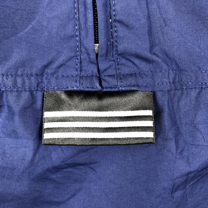 90s-00'S Adidas Anorak Hoodie, Men's Size S (approx.) polyester navy blue type Vintage Second Hand