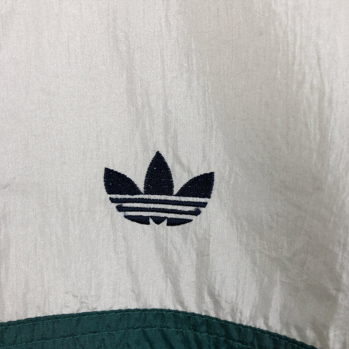 Vintage 80s-90'S Adidas nylon jacket, men's size M Nylon white type Vintage Second Hand