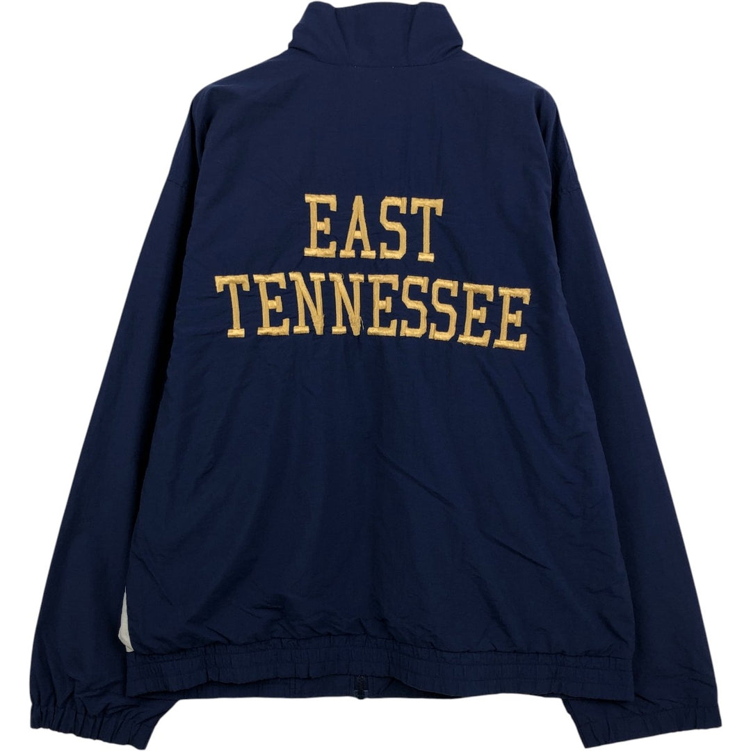 80s-90'S Adidas nylon jacket, men's size L (approx.) Nylon navy blue type Vintage Second Hand