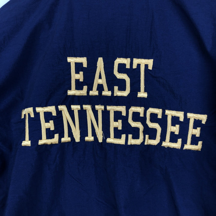 80s-90'S Adidas nylon jacket, men's size L (approx.) Nylon navy blue type Vintage Second Hand