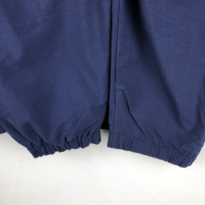 80s-90'S Adidas nylon jacket, men's size L (approx.) Nylon navy blue type Vintage Second Hand
