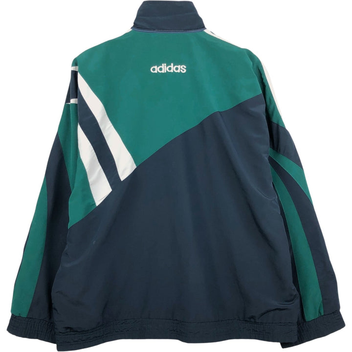 90'S Adidas Equipment windbreaker, size XL (equivalent to men's XL) unclear navy blue type Vintage Second Hand