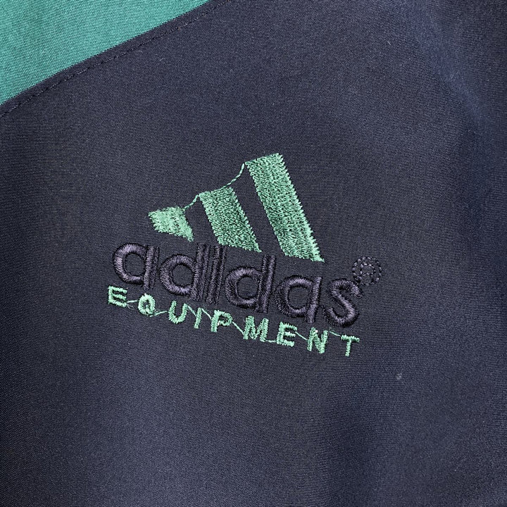 90'S Adidas Equipment windbreaker, size XL (equivalent to men's XL) unclear navy blue type Vintage Second Hand