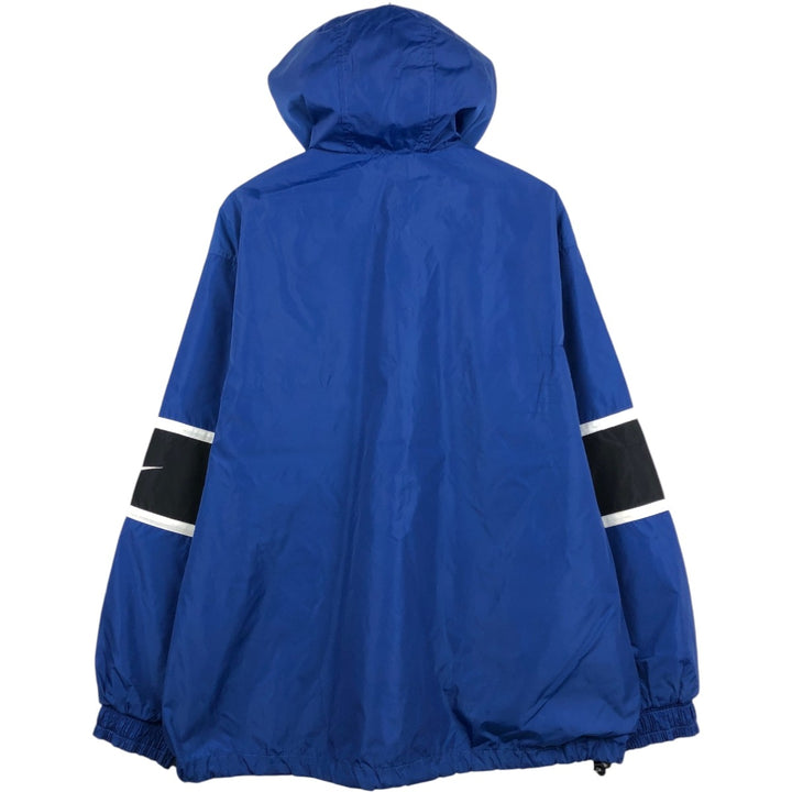 90'S Vintage Nike Anorak Parka, Men's Size L Nylon blue type Vintage Second Hand