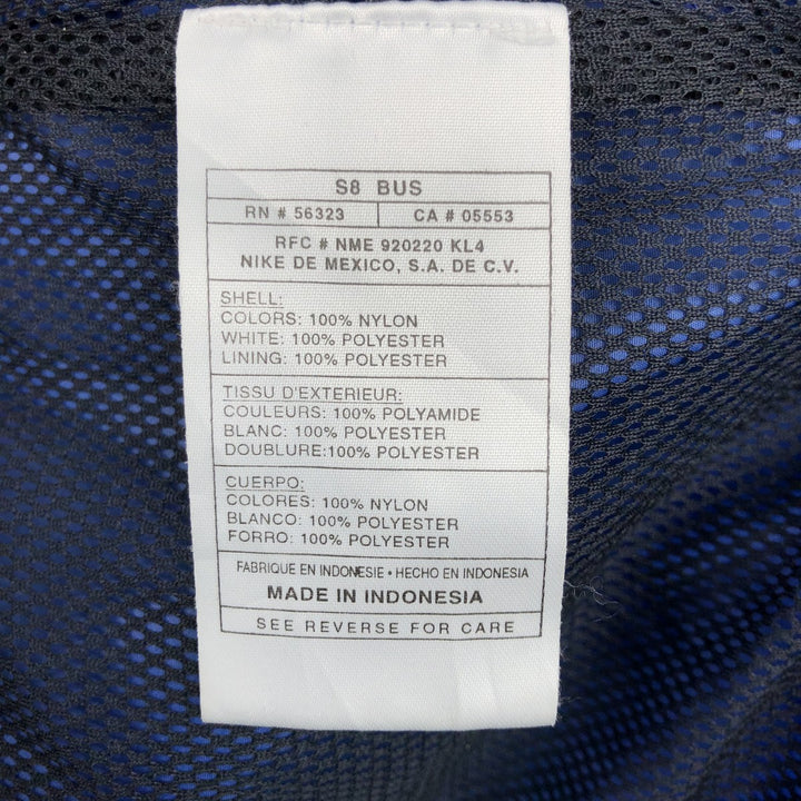 90'S Vintage Nike Anorak Parka, Men's Size L Nylon blue type Vintage Second Hand