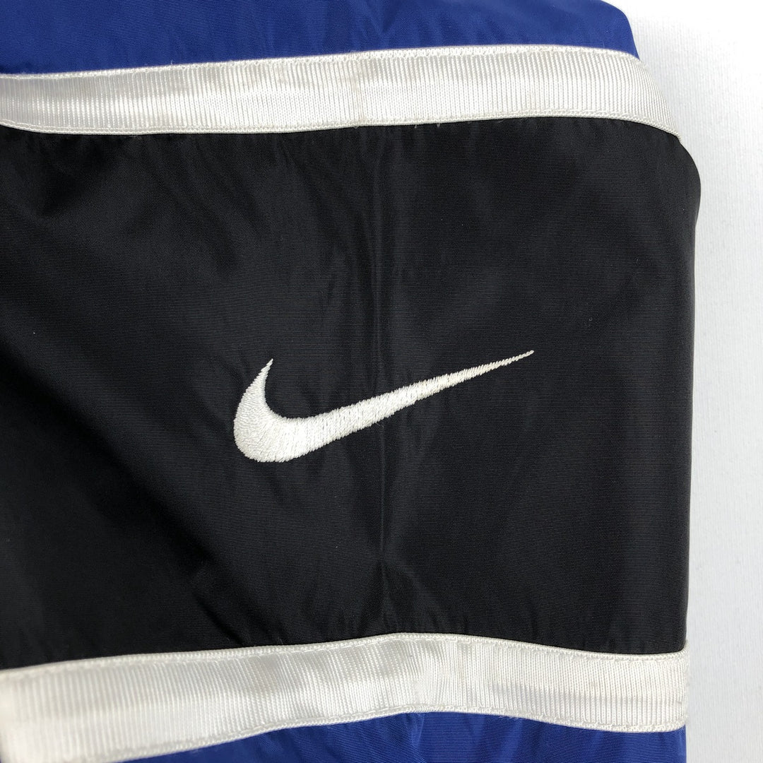 90'S Vintage Nike Anorak Parka, Men's Size L Nylon blue type Vintage Second Hand