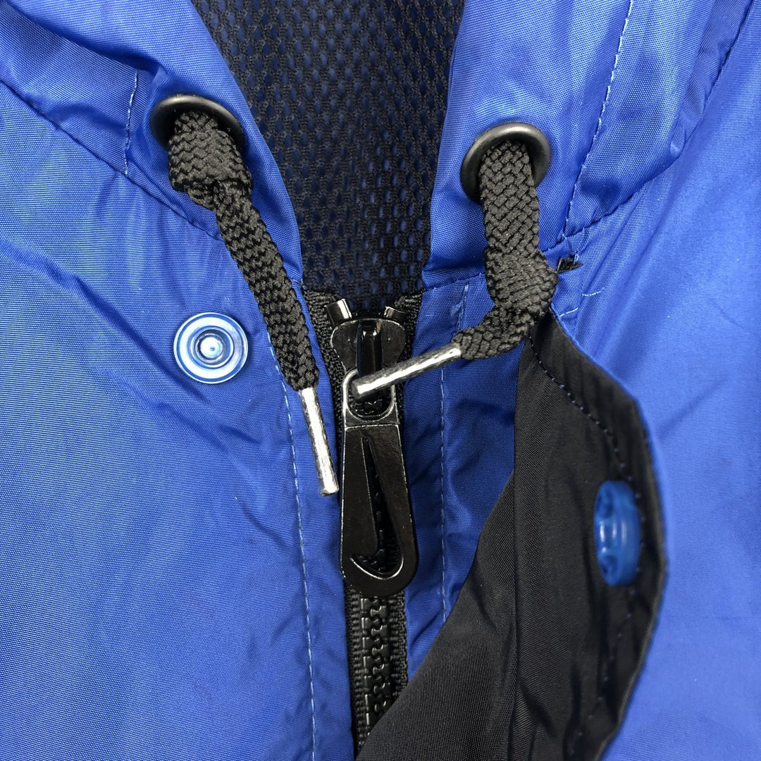 90'S Vintage Nike Anorak Parka, Men's Size L Nylon blue type Vintage Second Hand
