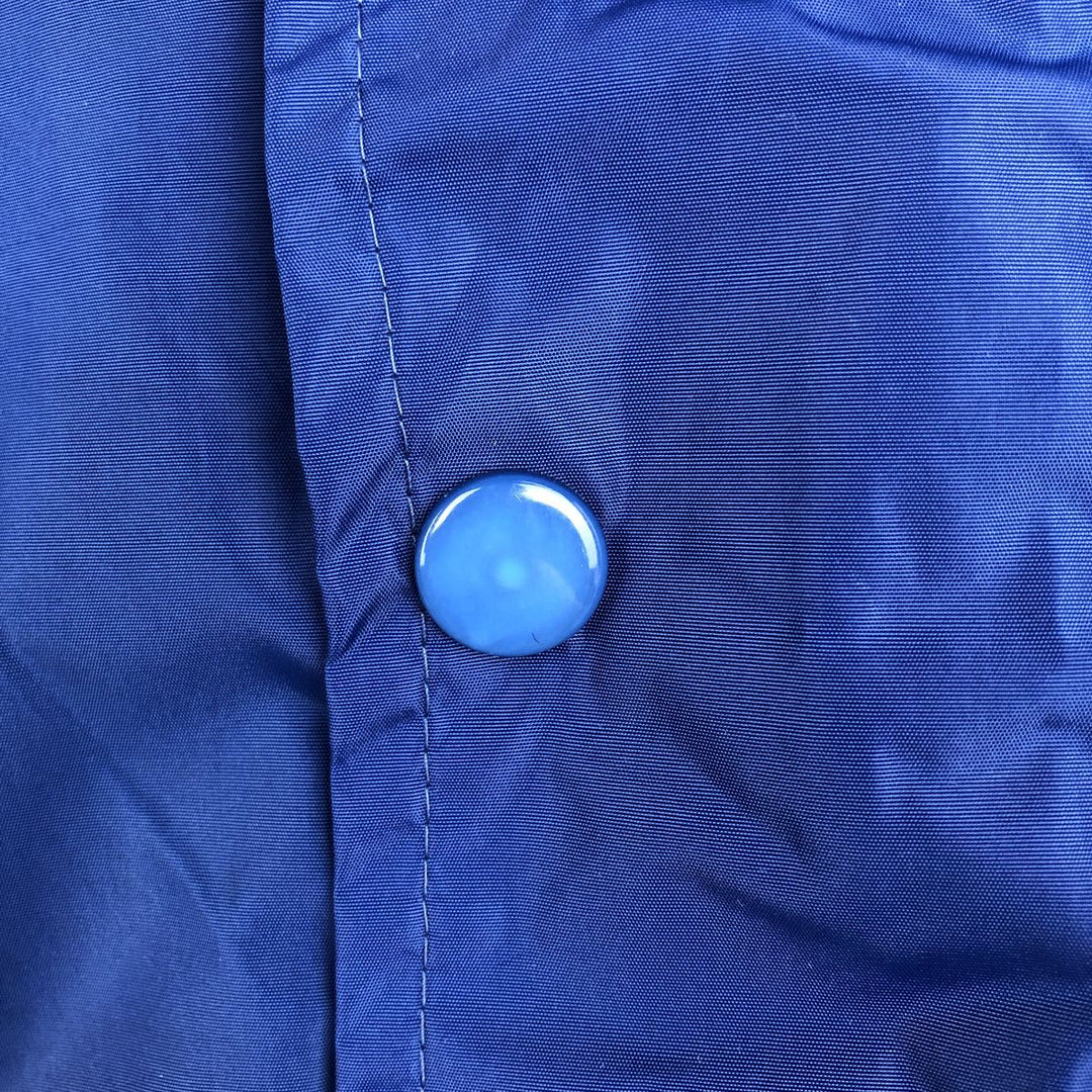 90'S Vintage Nike Anorak Parka, Men's Size L Nylon blue type Vintage Second Hand