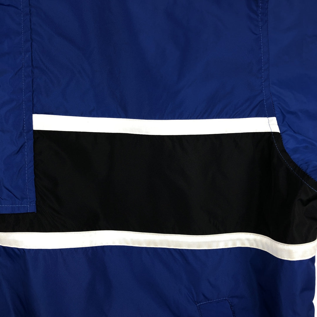 90'S Vintage Nike Anorak Parka, Men's Size L Nylon blue type Vintage Second Hand