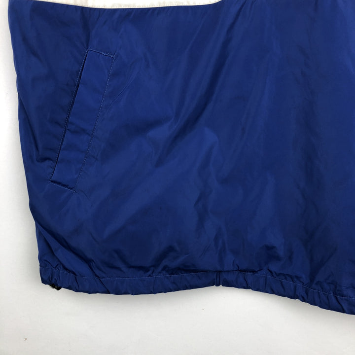 90'S Vintage Nike Anorak Parka, Men's Size L Nylon blue type Vintage Second Hand