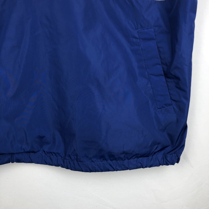 90'S Vintage Nike Anorak Parka, Men's Size L Nylon blue type Vintage Second Hand