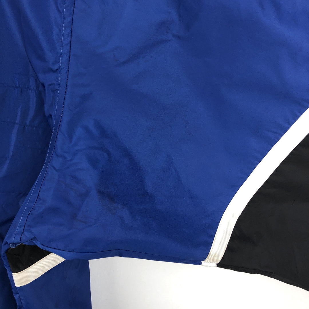 90'S Vintage Nike Anorak Parka, Men's Size L Nylon blue type Vintage Second Hand
