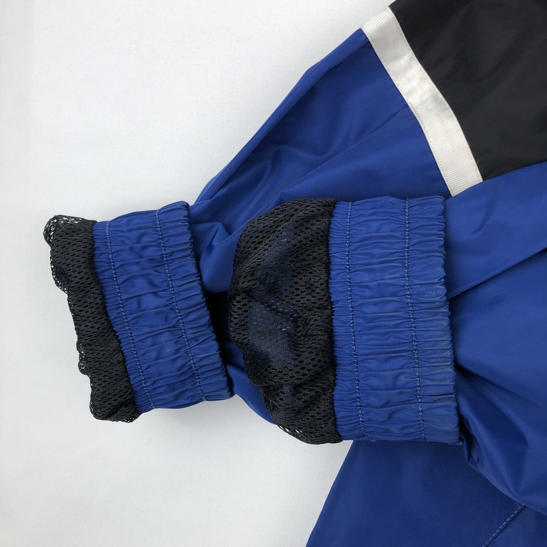 90'S Vintage Nike Anorak Parka, Men's Size L Nylon blue type Vintage Second Hand