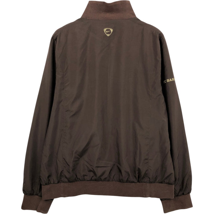 2000'S Nike LA LIGA FC BARCELONA Windbreaker, Men's Size M (approx.) polyester brown type Vintage Second Hand