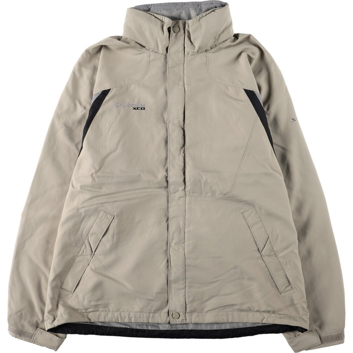 2000'S Columbia XCO Mountain Jacket Shell Jacket, Made in Vietnam, Men's Size L (approx.) polyester Beige type Vintage Second Hand