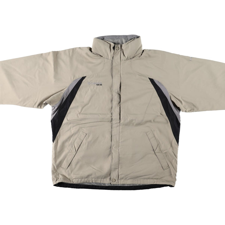 2000'S Columbia XCO Mountain Jacket Shell Jacket, Made in Vietnam, Men's Size L (approx.) polyester Beige type Vintage Second Hand