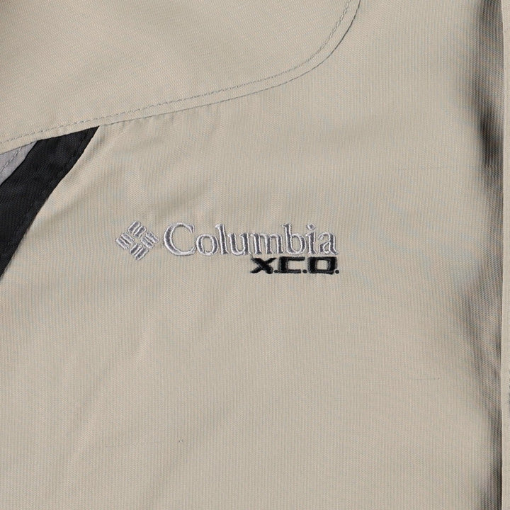 2000'S Columbia XCO Mountain Jacket Shell Jacket, Made in Vietnam, Men's Size L (approx.) polyester Beige type Vintage Second Hand