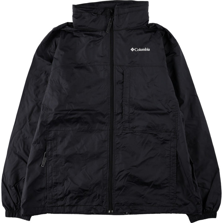 Columbia Mountain Jacket, Shell Jacket, Men's XL Nylon black type Vintage Second Hand
