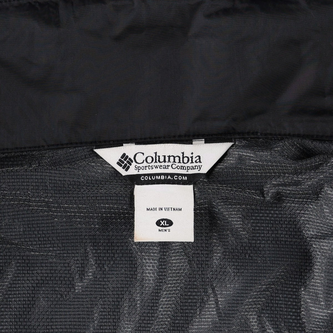 Columbia Mountain Jacket, Shell Jacket, Men's XL Nylon black type Vintage Second Hand
