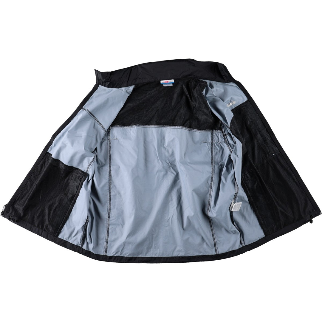 Columbia Mountain Jacket, Shell Jacket, Men's XL Nylon black type Vintage Second Hand