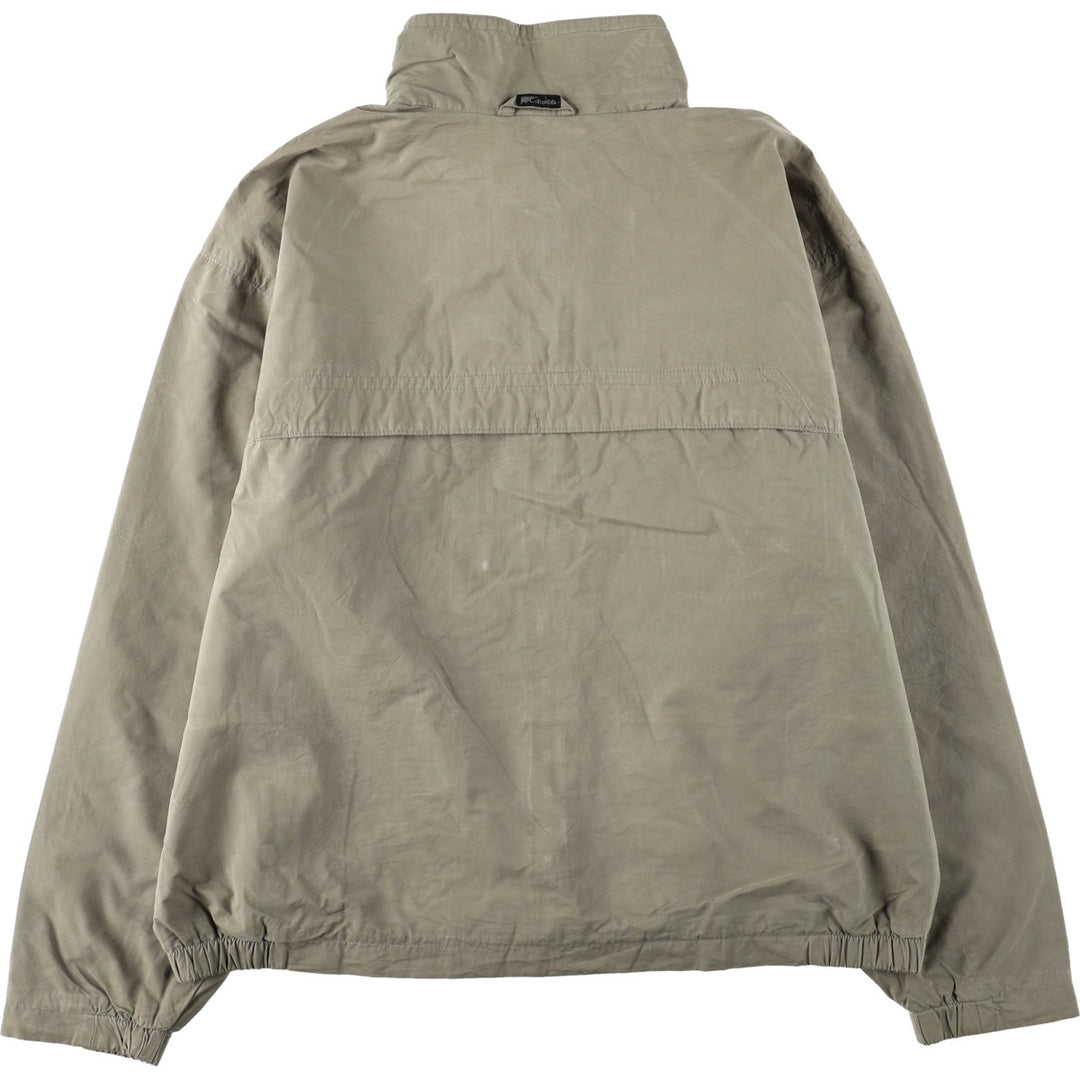 00'S Columbia Mountain Jacket Shell Jacket Men's XL cotton Khaki type Vintage Second Hand