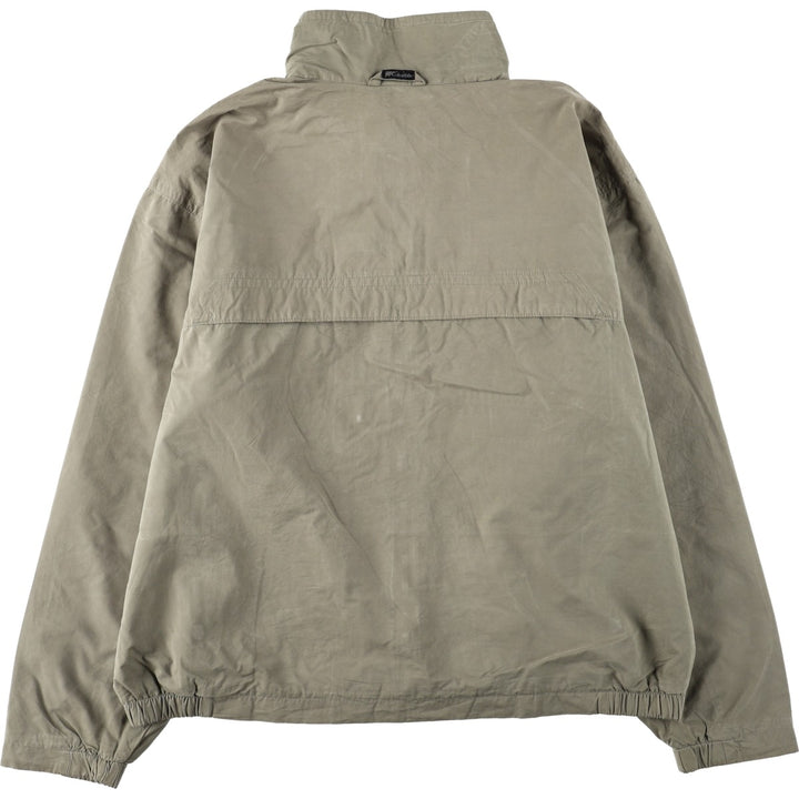 00'S Columbia Mountain Jacket Shell Jacket Men's XL cotton Khaki type Vintage Second Hand
