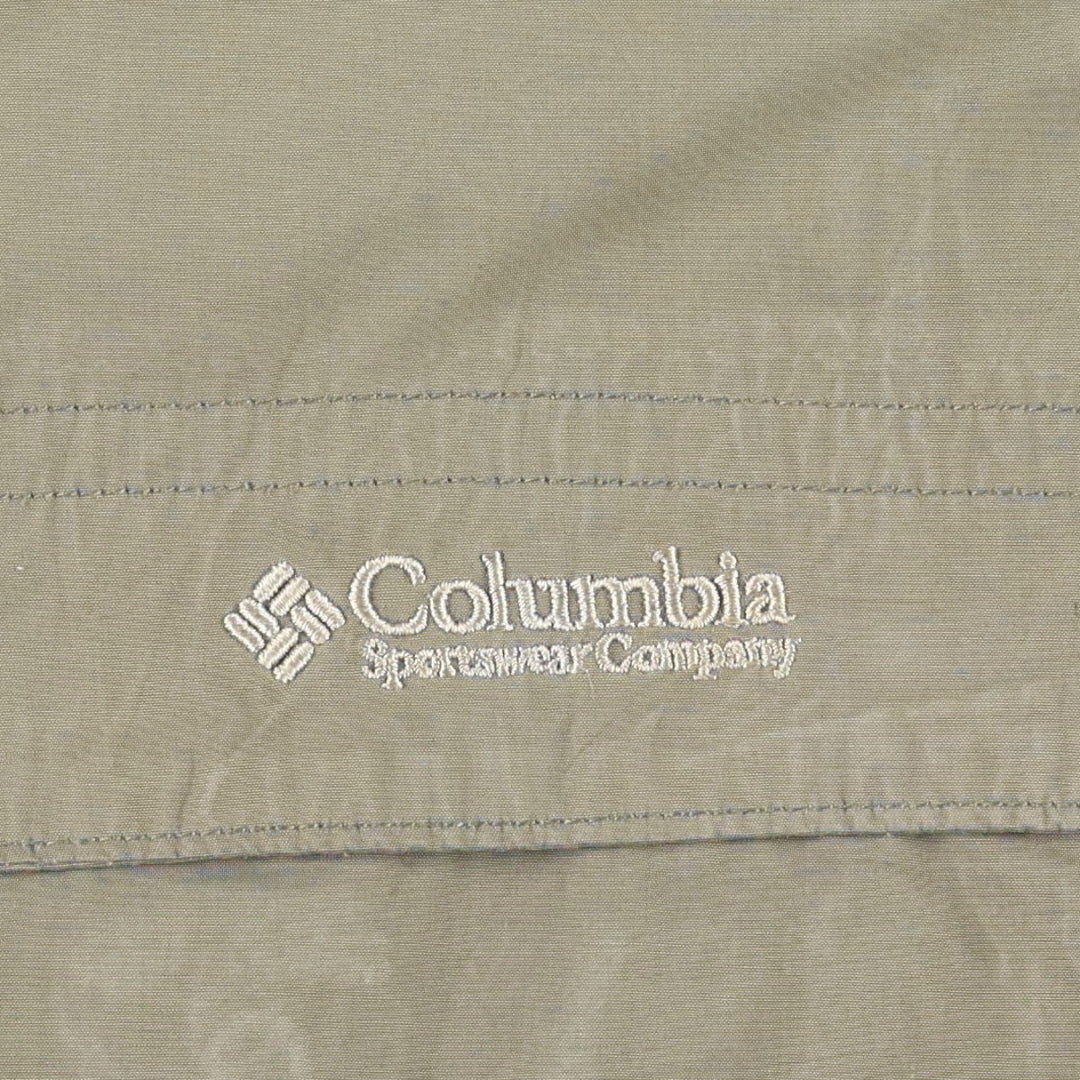 00'S Columbia Mountain Jacket Shell Jacket Men's XL cotton Khaki type Vintage Second Hand
