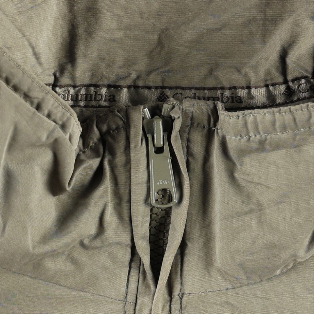 00'S Columbia Mountain Jacket Shell Jacket Men's XL cotton Khaki type Vintage Second Hand