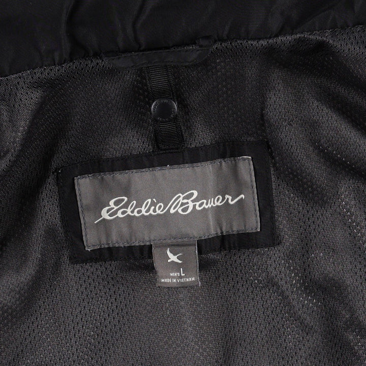 Eddie Bauer Mountain Jacket, Shell Jacket, Men's L size polyester black type Vintage Second Hand