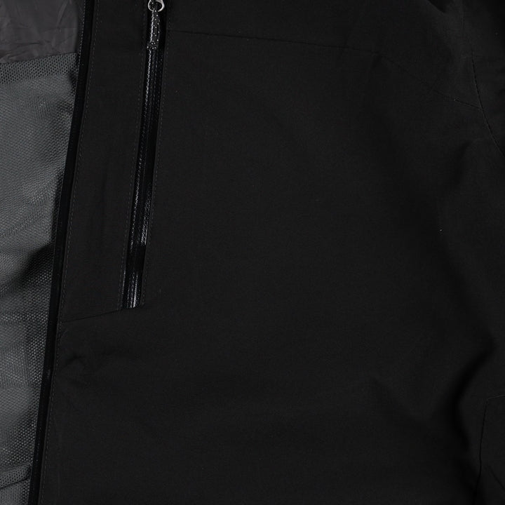 Eddie Bauer Mountain Parka Shell Jacket, Men's Size L polyester black type Vintage Second Hand