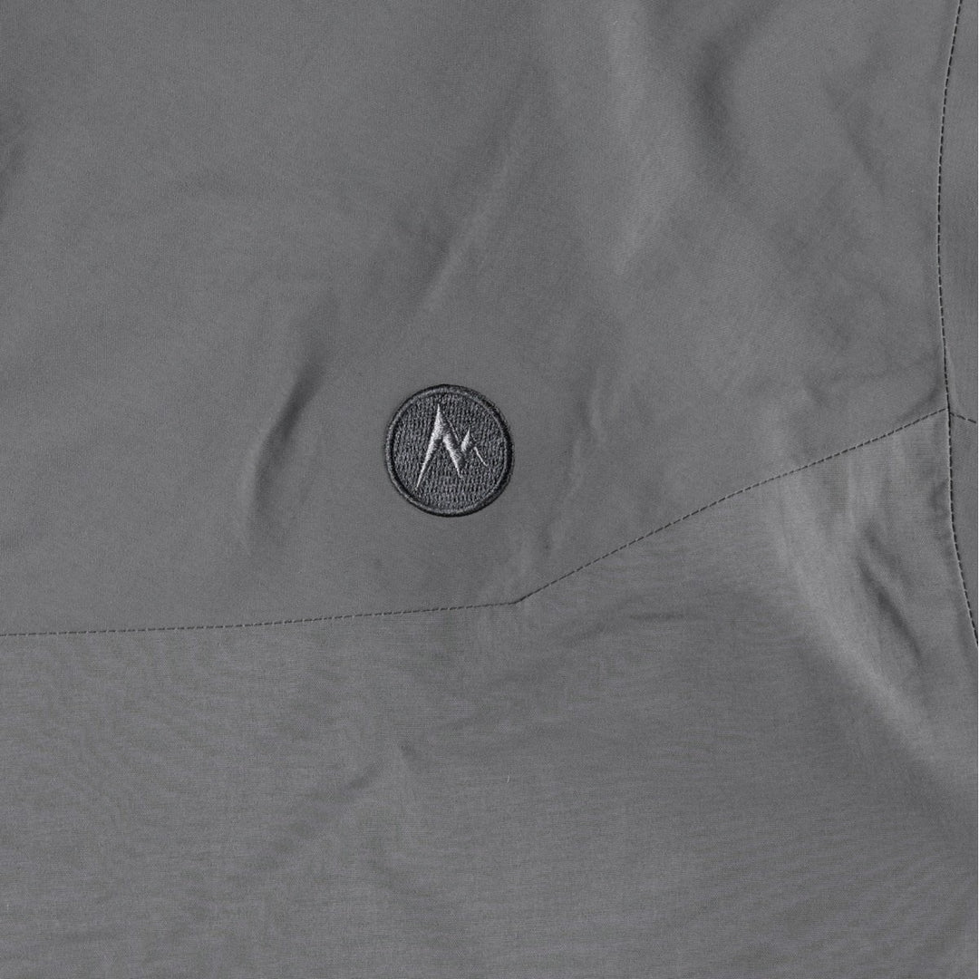 2000'S Marmot Mountain Parka Shell Jacket, Men's Size XL (approx.) Nylon Charcoal Vintage Second Hand