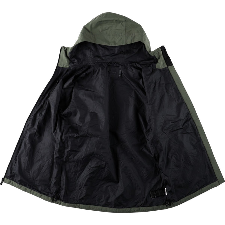 Marmot Mountain Parka Shell Jacket, Men's Size M Nylon Khaki type sage green Vintage Second Hand