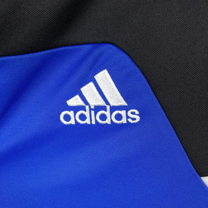 Adidas jersey track jacket, men's size XL polyester blue type Vintage Second Hand