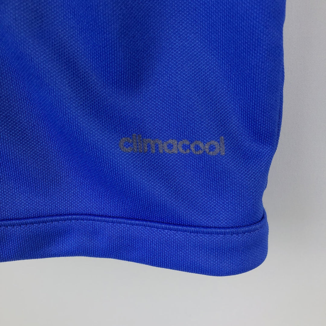 Adidas jersey track jacket, men's size XL polyester blue type Vintage Second Hand