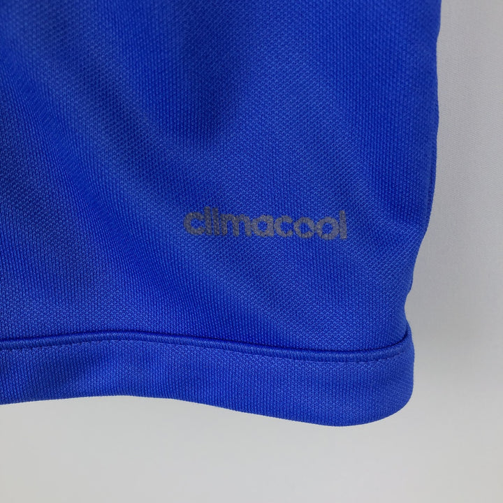 Adidas jersey track jacket, men's size XL polyester blue type Vintage Second Hand