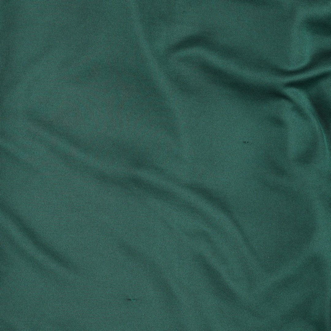 00'S adidas jersey track jacket, men's size M polyester Green type dark green Vintage Second Hand