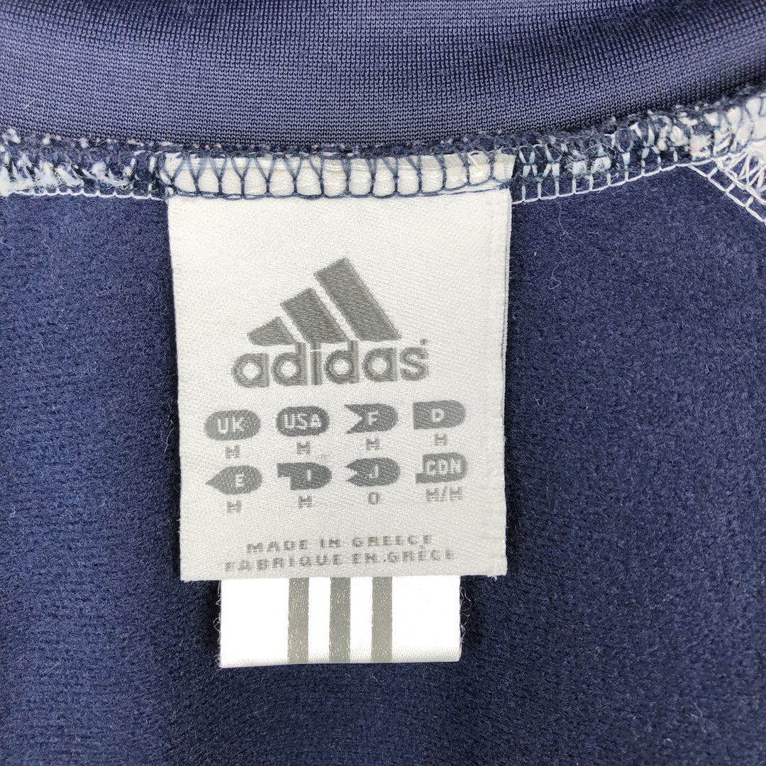 Adidas adidas jersey track jacket men's size M cotton navy blue type Vintage Second Hand