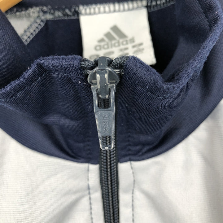 Adidas adidas jersey track jacket men's size M cotton navy blue type Vintage Second Hand