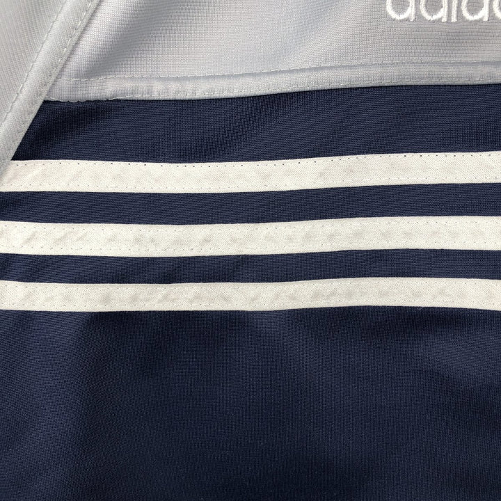 Adidas adidas jersey track jacket men's size M cotton navy blue type Vintage Second Hand