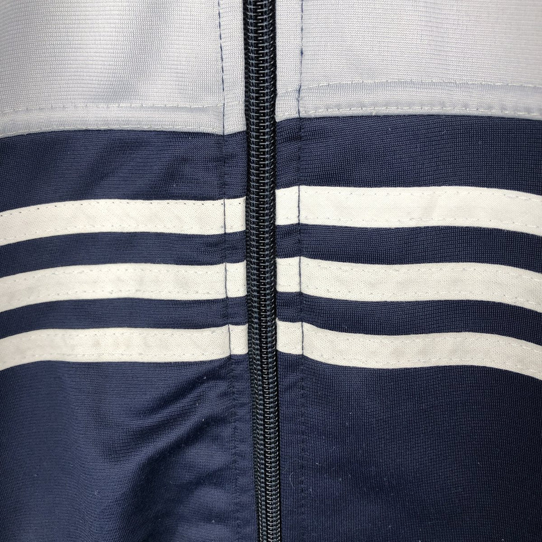 Adidas adidas jersey track jacket men's size M cotton navy blue type Vintage Second Hand