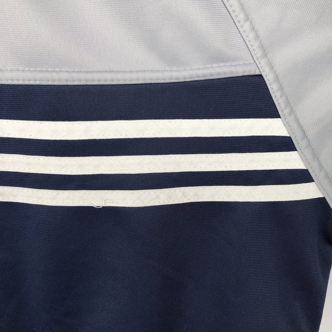 Adidas adidas jersey track jacket men's size M cotton navy blue type Vintage Second Hand
