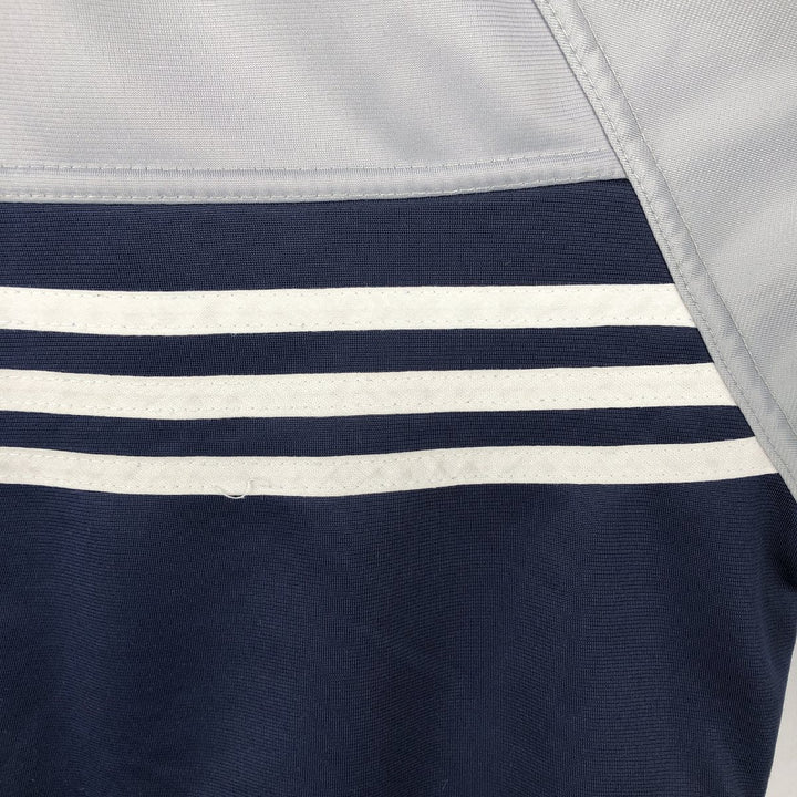 Adidas adidas jersey track jacket men's size M cotton navy blue type Vintage Second Hand