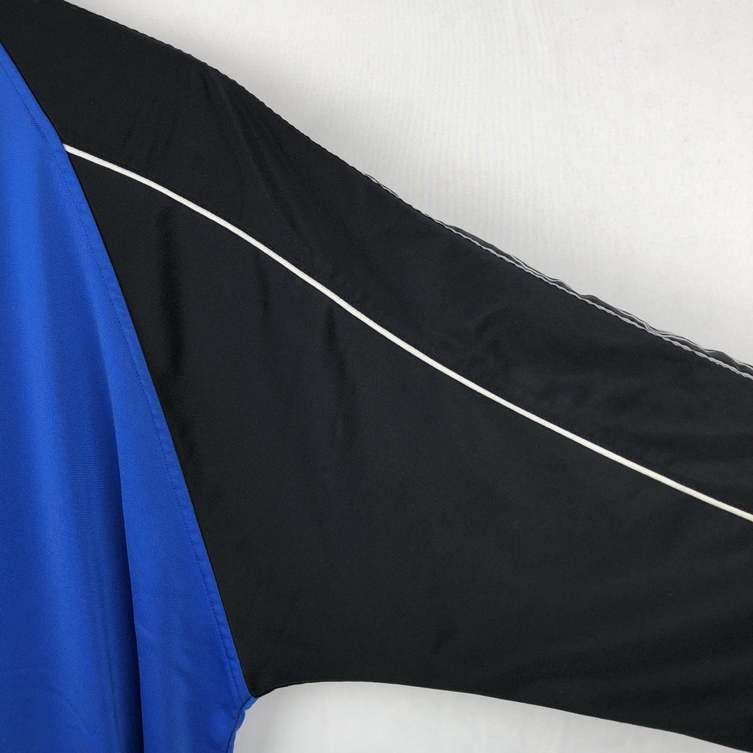 90'S Umbro Blue Tag Jersey Track Jacket, Men's Size M (approx.), Vintage polyester blue type Vintage Second Hand
